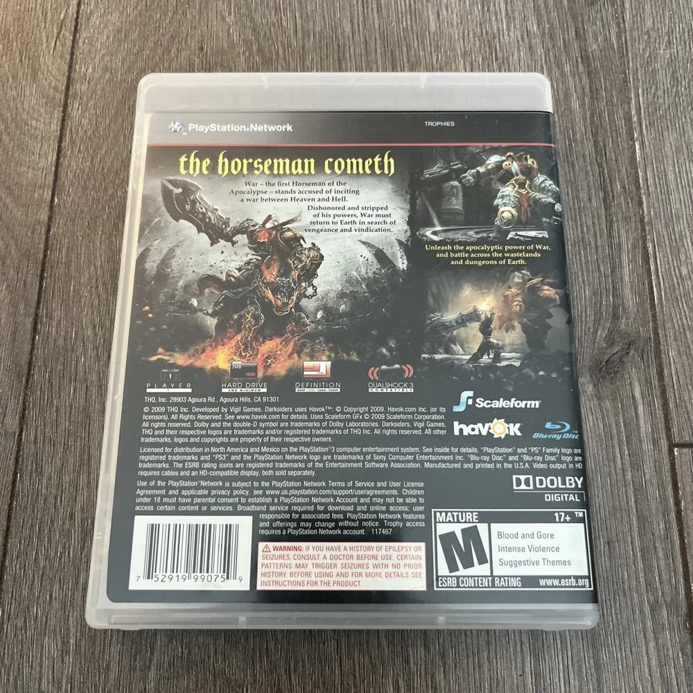 Darksiders (Sony PlayStation 3, 2010)